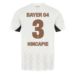 Billiga Bayer Leverkusen Piero Hincapie #3 Bortatröja 2024-25 Kortärmad